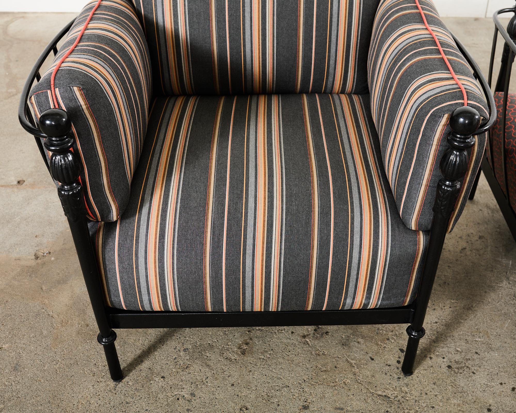 Ensemble de quatre chaises Montecito de Michael Taylor Design en vente 7
