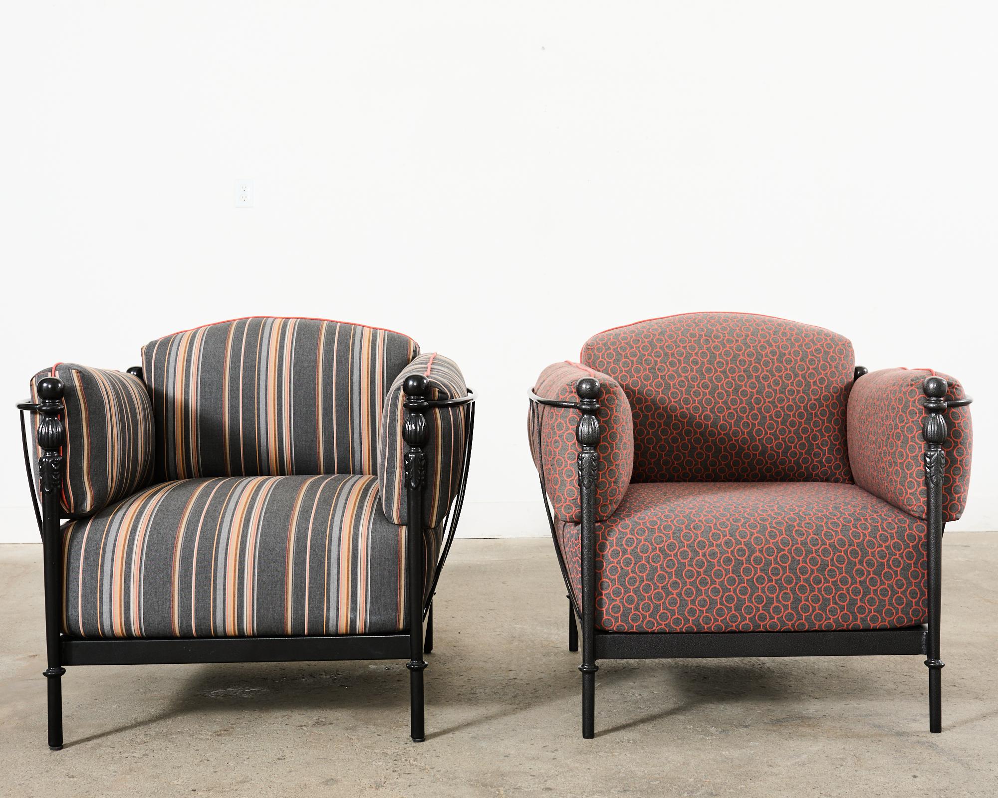 Ensemble de quatre chaises Montecito de Michael Taylor Design en vente 8