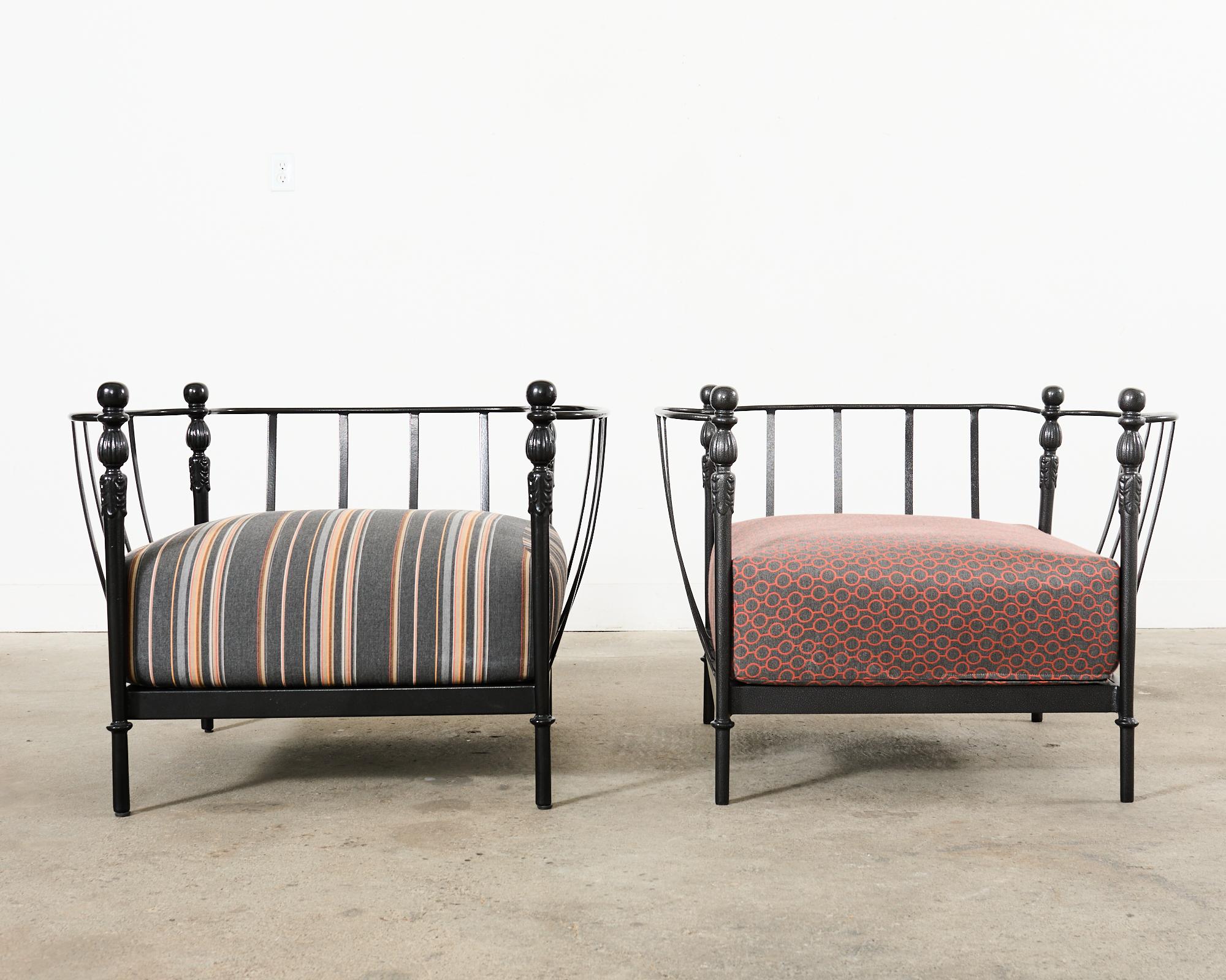 Américain Ensemble de quatre chaises Montecito de Michael Taylor Design en vente