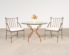 Set of Four Michael Taylor Montecito Patio Garden Dining Chairs