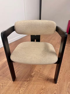 Satz von vier Stühlen aus der Mitte des 20. Jahrhunderts im Stil von Augusto Savini