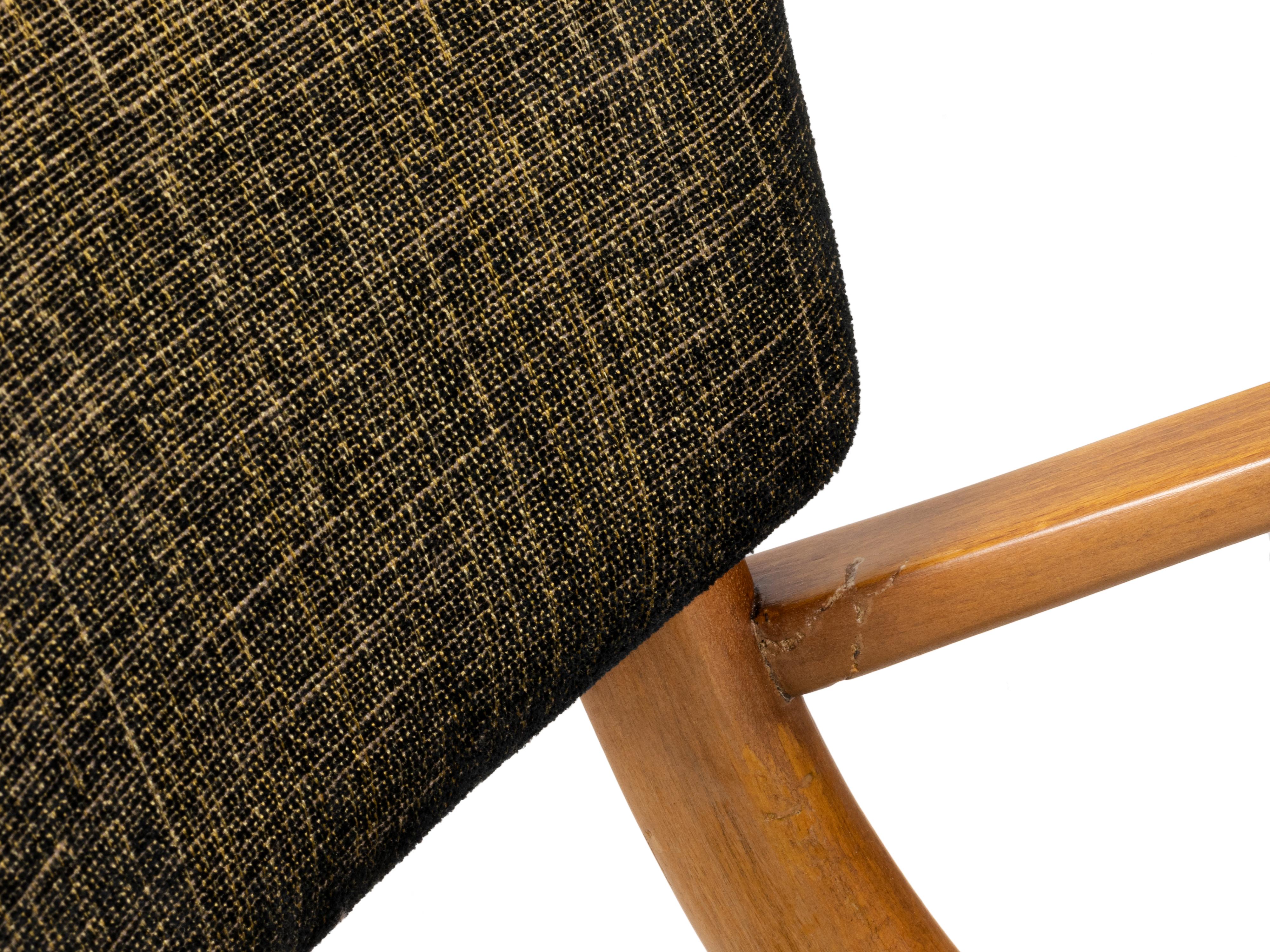 Set di quattro poltrone di metà secolo, 1952 - 1960, Danimarca in vendita 4