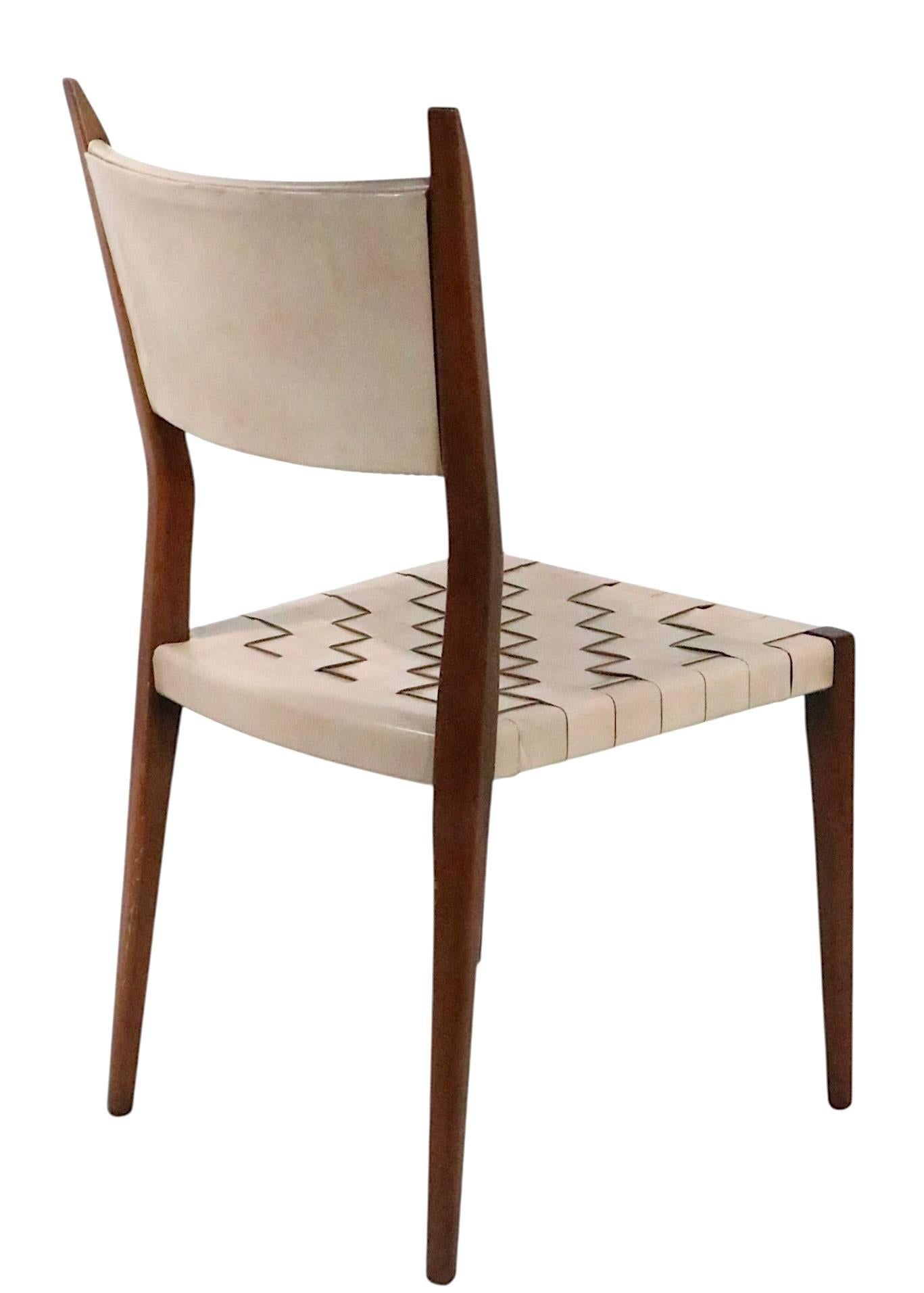 Set of Four Mid Century Calvin Dining Chairs by Paul McCobb c. 1950's For Sale 5