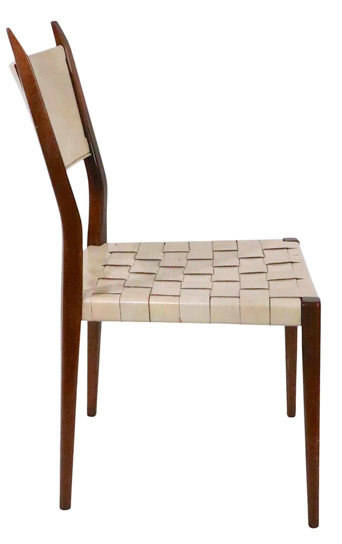 Set of Four Mid Century Calvin Dining Chairs by Paul McCobb c. 1950's For Sale 6