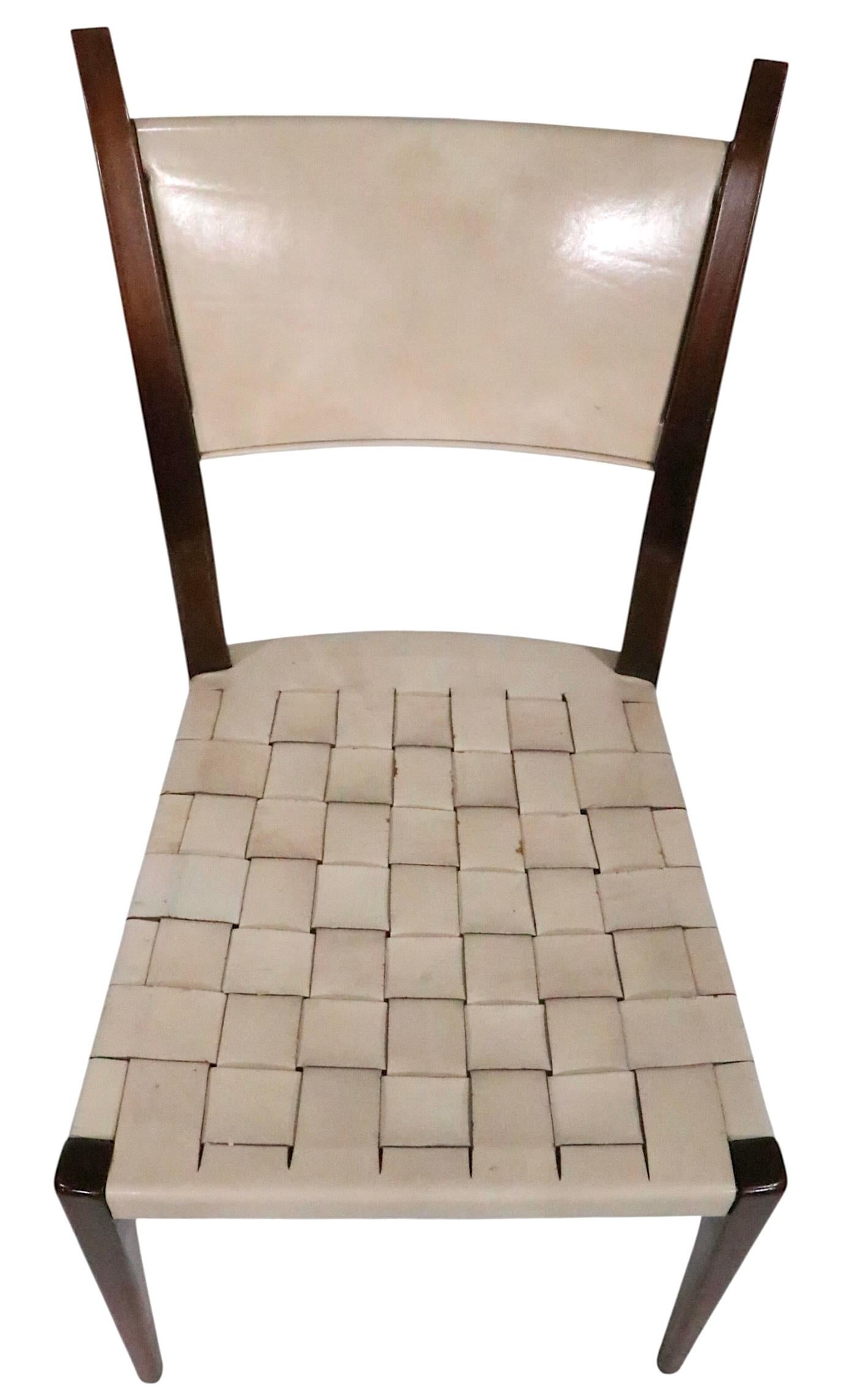 Set of Four Mid Century Calvin Dining Chairs by Paul McCobb c. 1950's For Sale 9