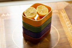 Ensemble de quatre bols en céramique du milieu du siècle, Italie, 1970