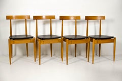Set of Four Mid-Century Chairs by Alan Fuchs for ULUV, Krásná Jizba, 1965