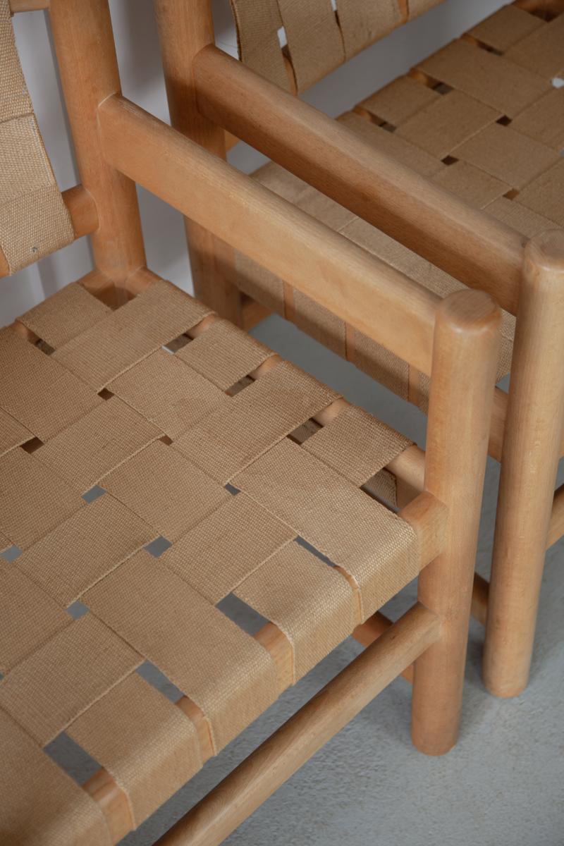 Ensemble de quatre fauteuils danois du milieu du siècle en vente 2