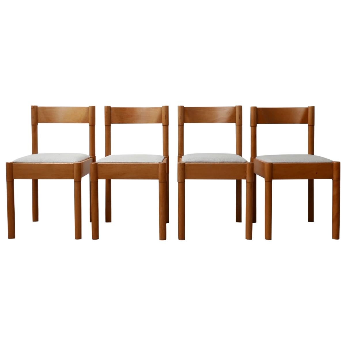 Set of Four Mid-Century Danish Dining Chairs '4'