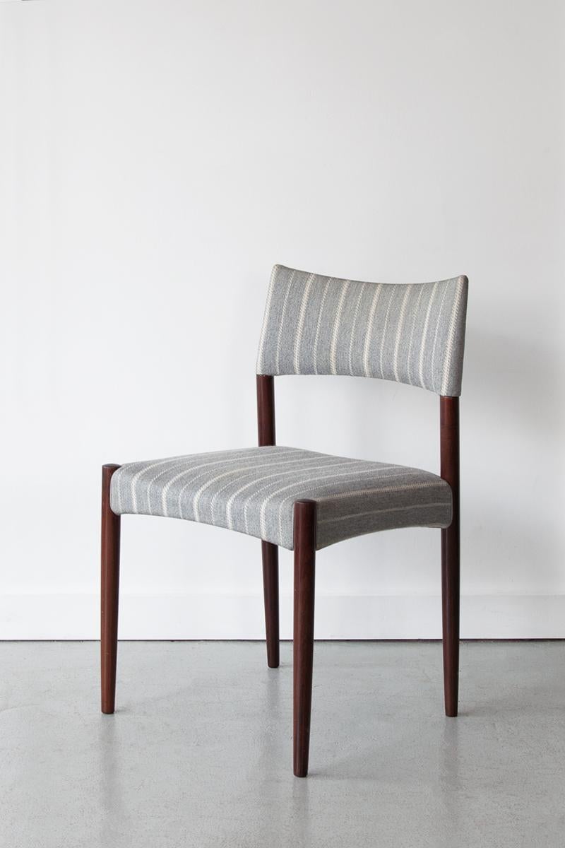 Set of Four Mid Century Danish Rosewood Dining Chairs In Good Condition For Sale In Bristol, GB