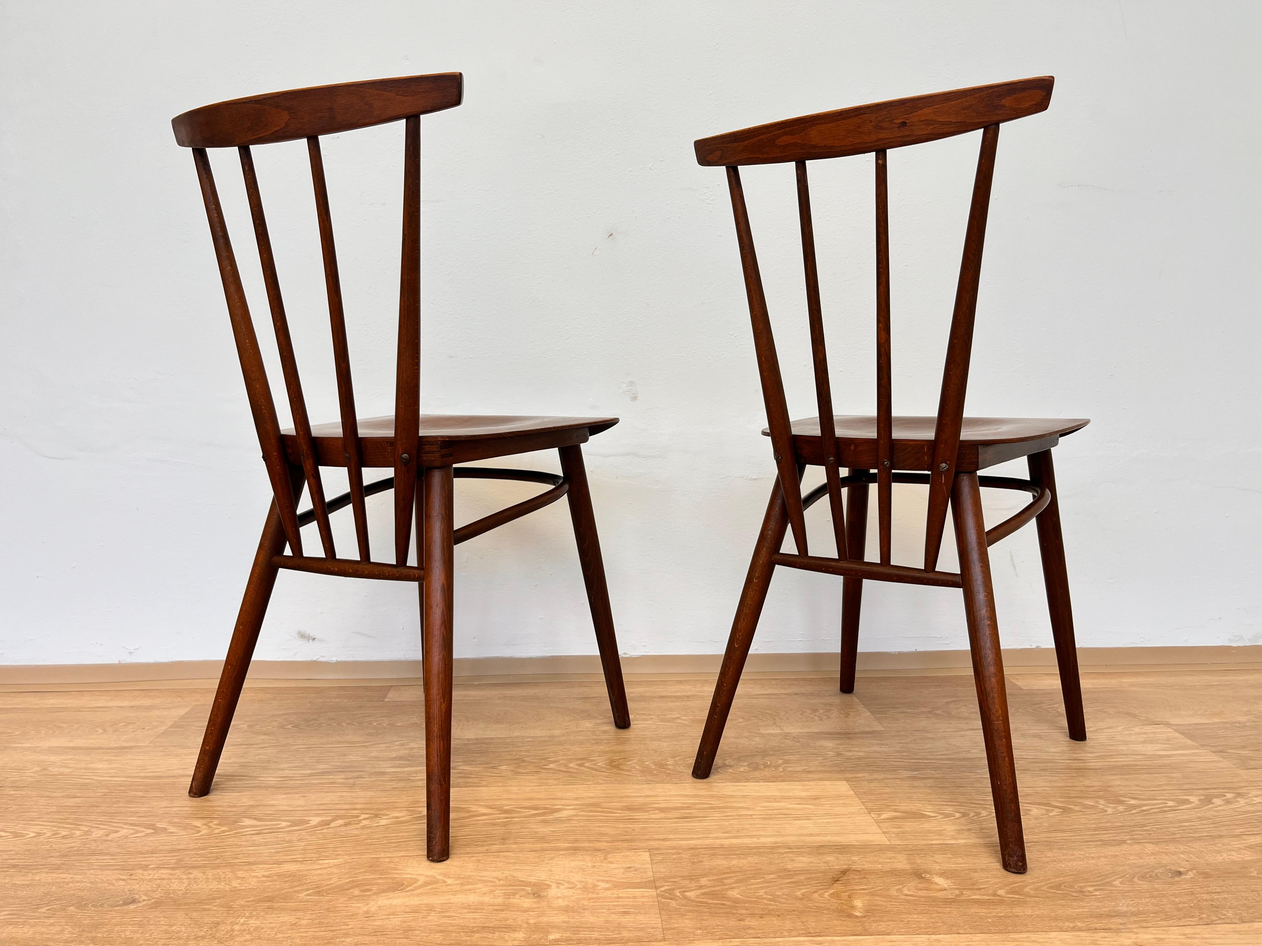 - 1960s, Czechoslovakia
- Scandinavian design
- restored
- All four in good condition (see the pictures)
- seat height: 44 cm
jr

