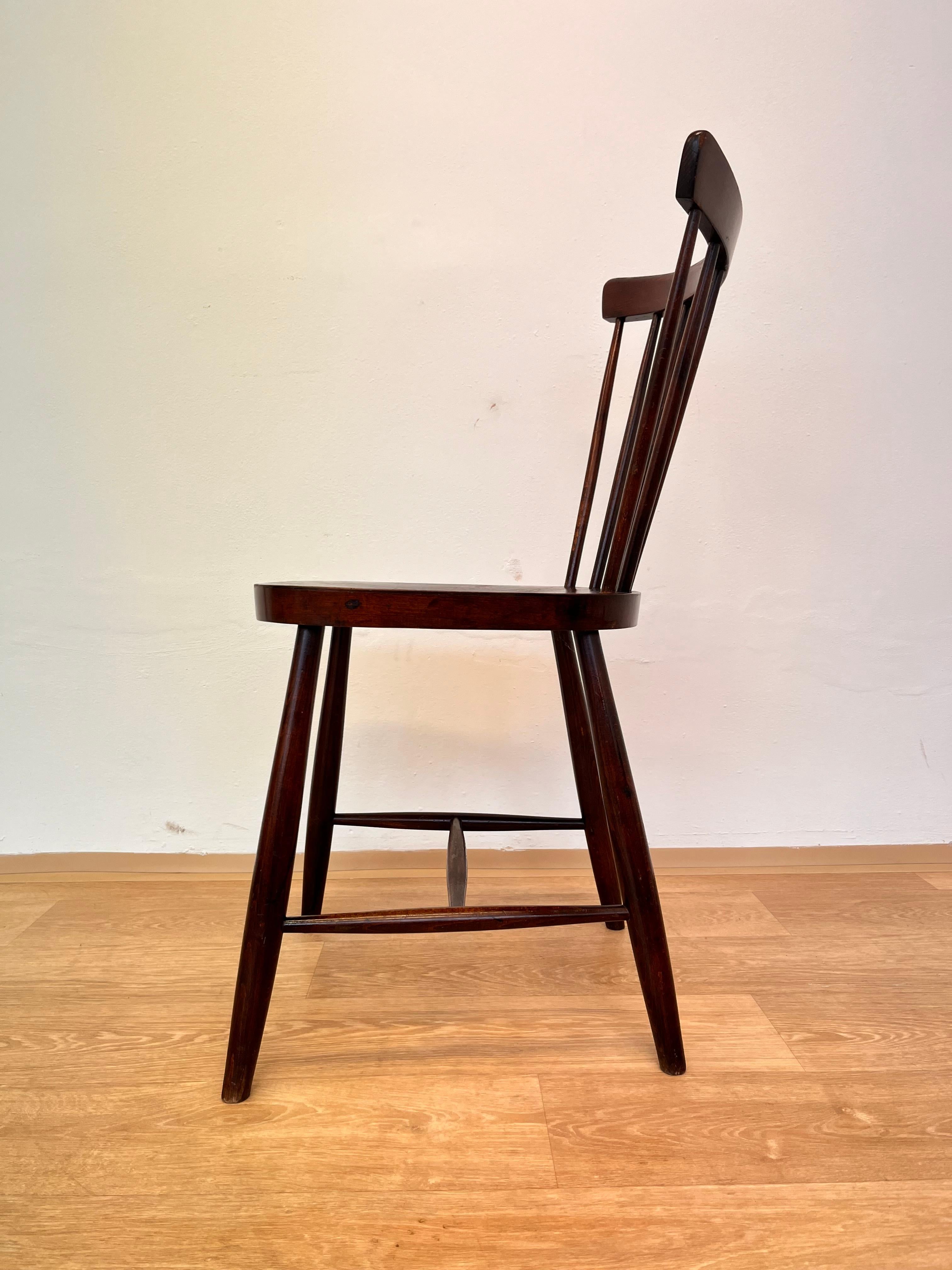 - 1960s, Czechoslovakia
- Scandinavian design
- restored
- All four in good condition (see the pictures)
- seat height: 44 cm
- marked by paper label
jr
