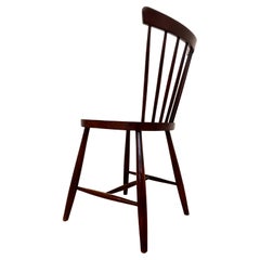 Satz von vier Holz-Esszimmerstühlen im MID-Century-Design von TON - 1960er Jahre