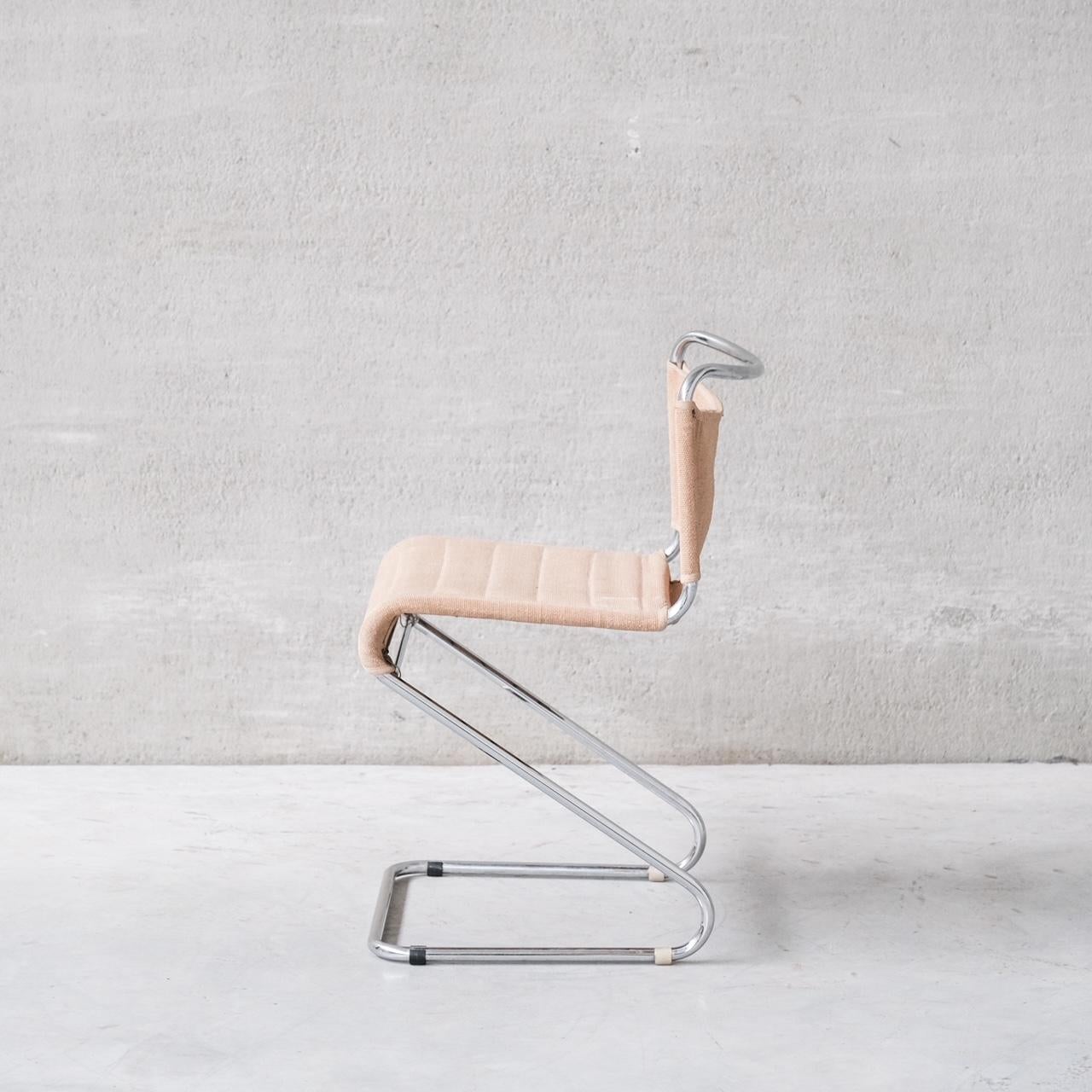 Set of Four Mid-Century Dining Chairs Attr. to Pascal Mourgue In Good Condition In London, GB