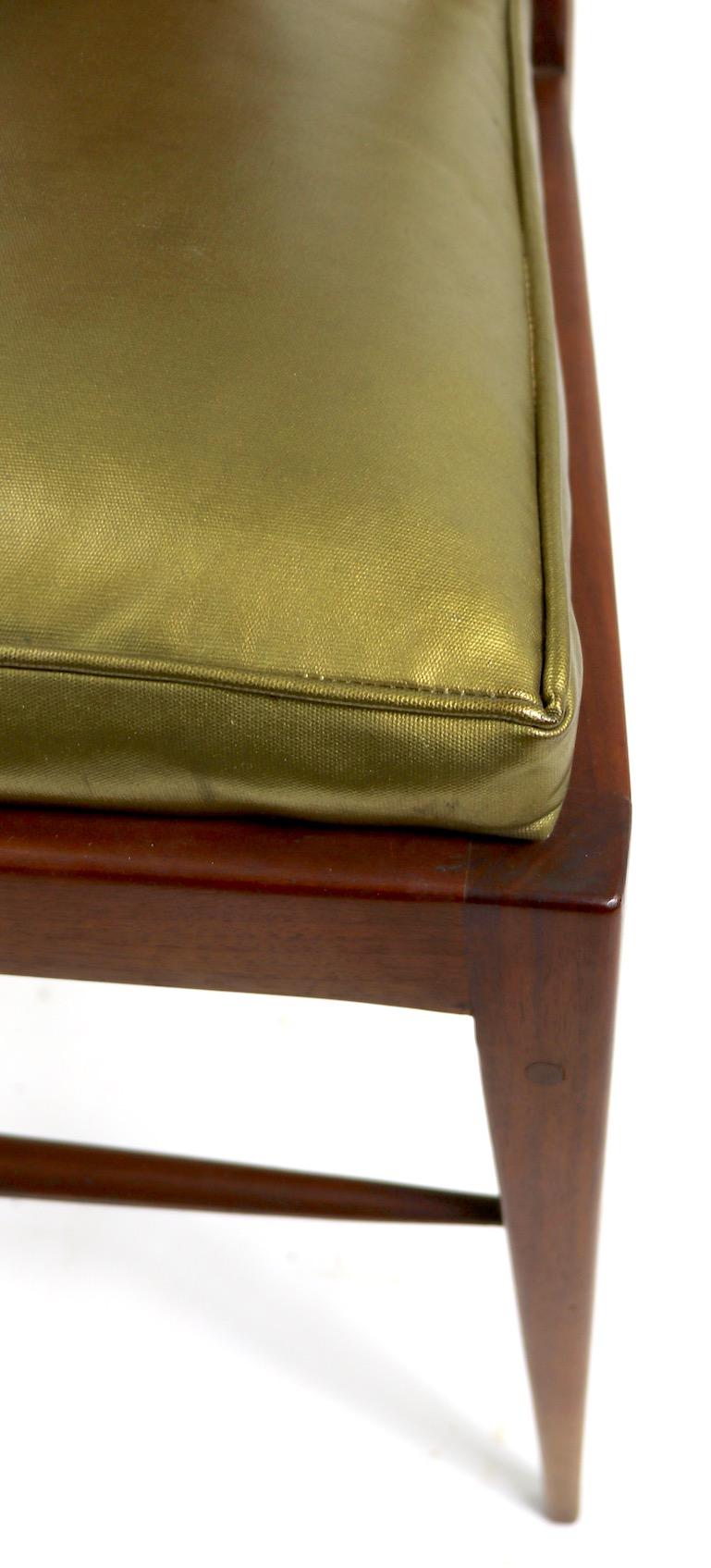 Conjunto de cuatro sillas de comedor de mediados de siglo atribuidas a Harvey Probber en venta 8