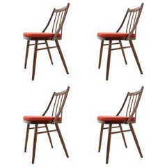 Set of Four Midcentury Dining Chairs by Antonín Šuman, 1960s