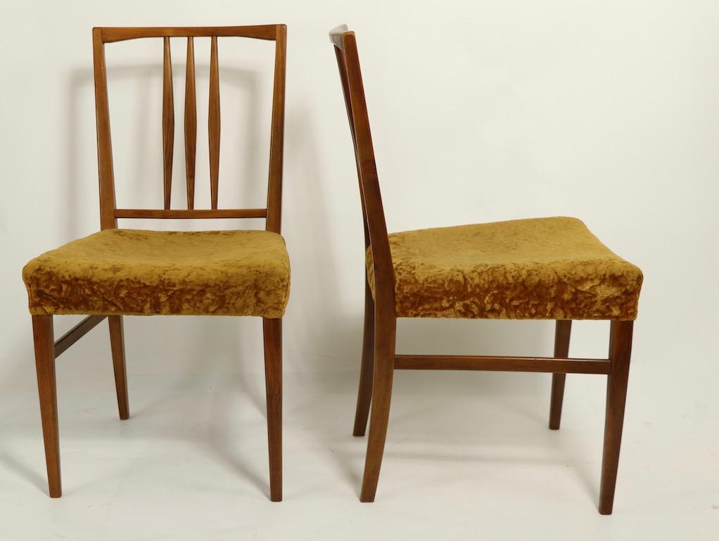 Set of Four Mid Century Dining Chairs by Gimson Slater For Sale 3