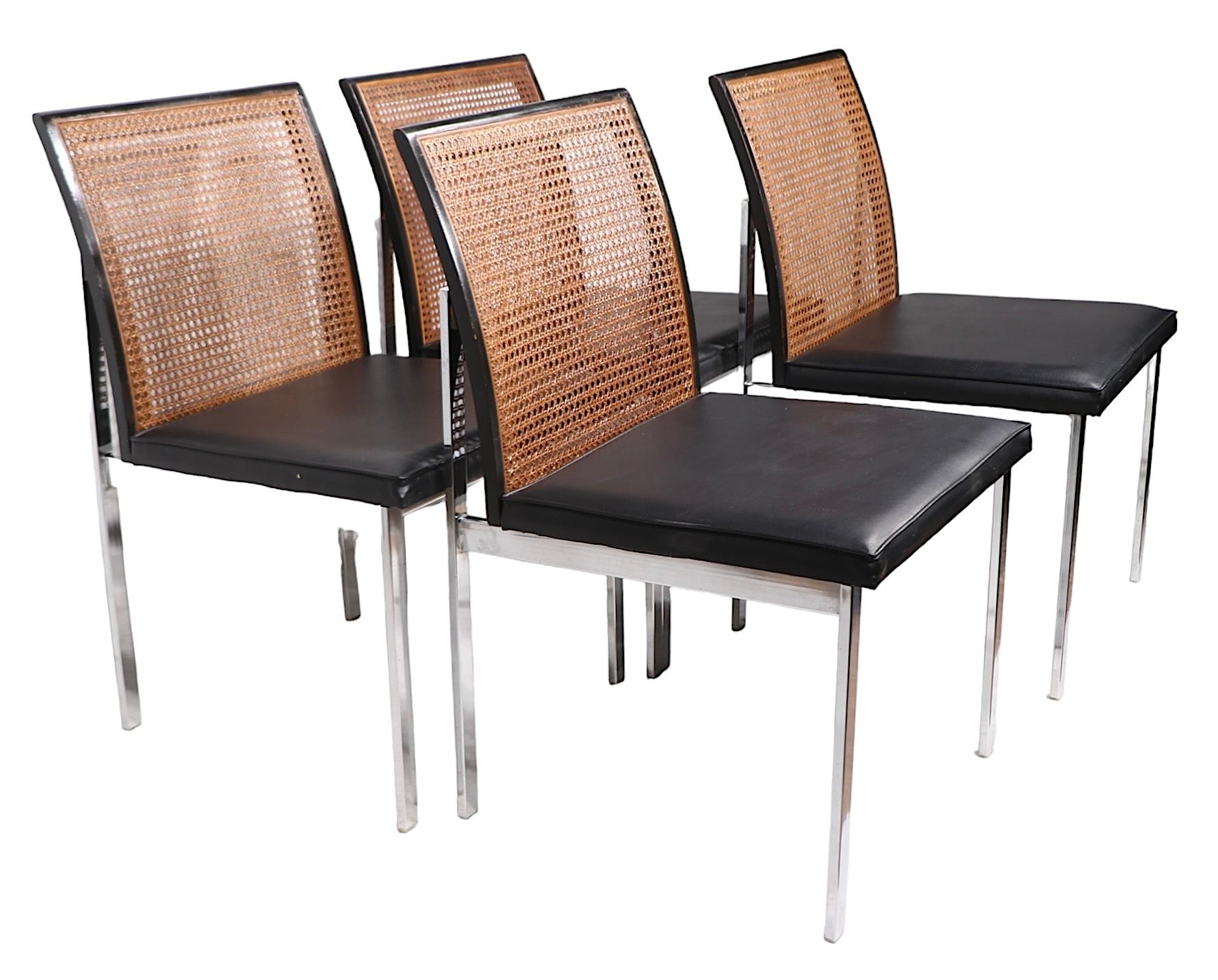 Set of Four Mid Century Dining Chairs by Paul McCobb for Lane Alta Vista 3
