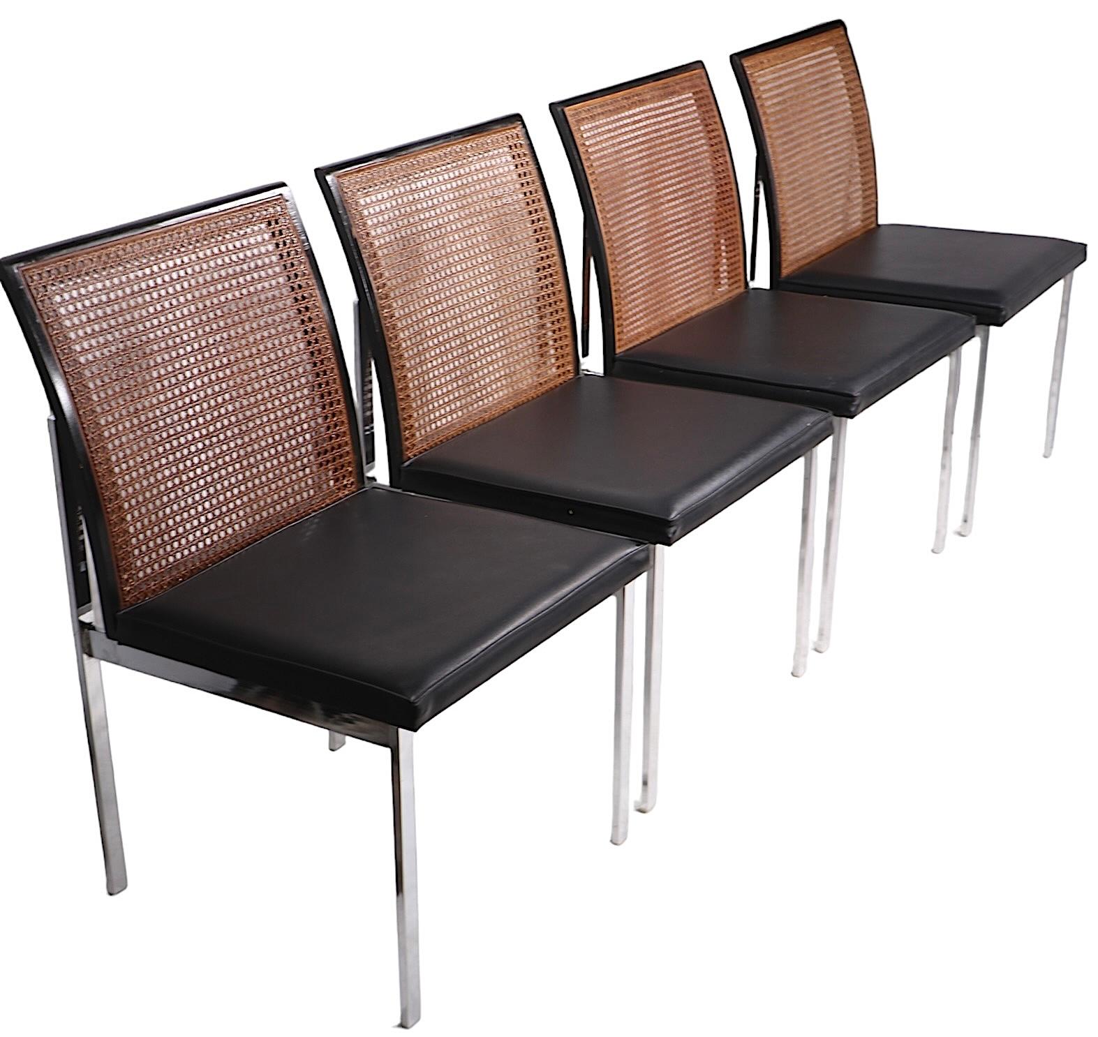 Set of Four Mid Century Dining Chairs by Paul McCobb for Lane Alta Vista 5