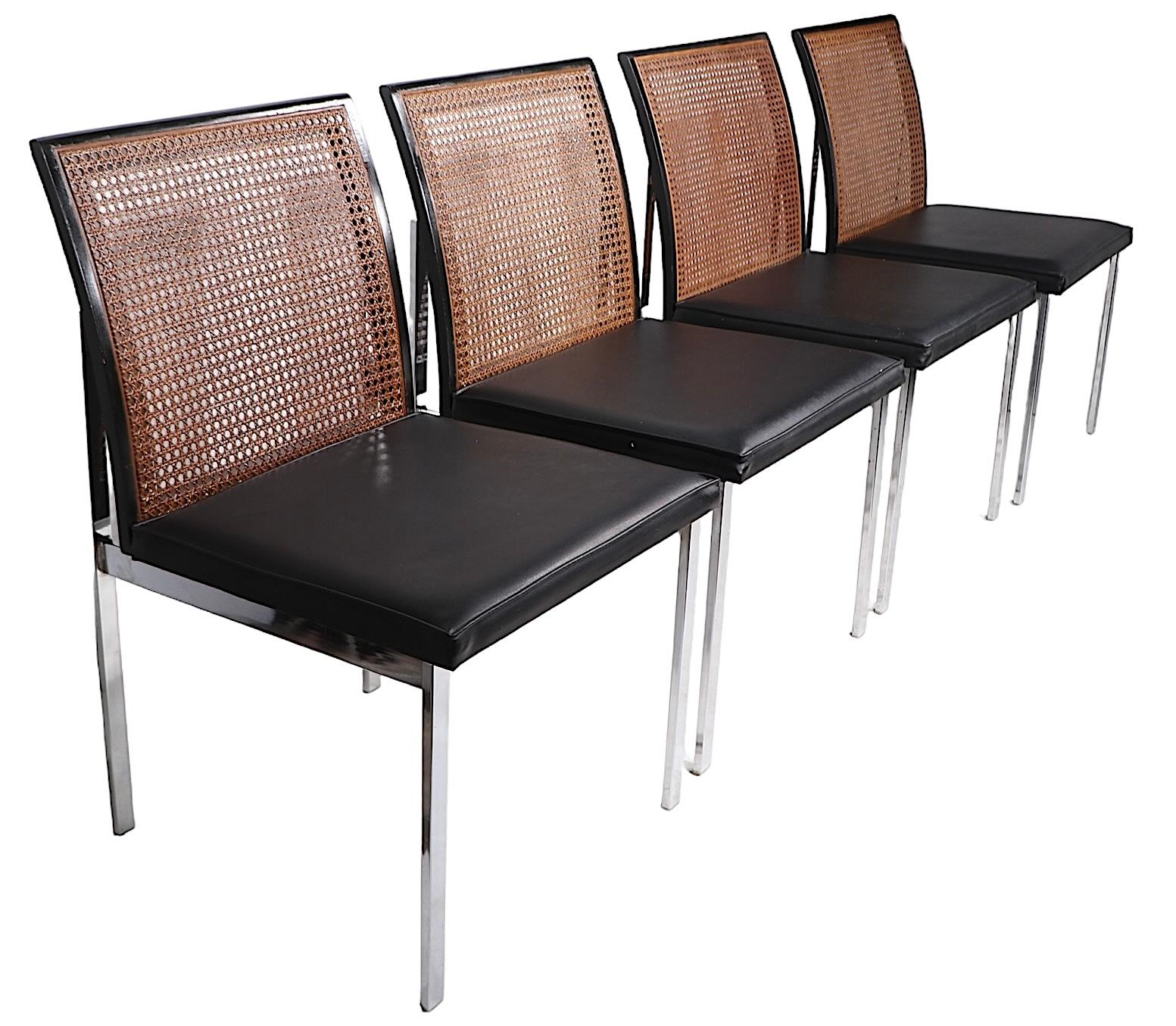 Mid-Century Modern Set of Four Mid Century Dining Chairs by Paul McCobb for Lane Alta Vista