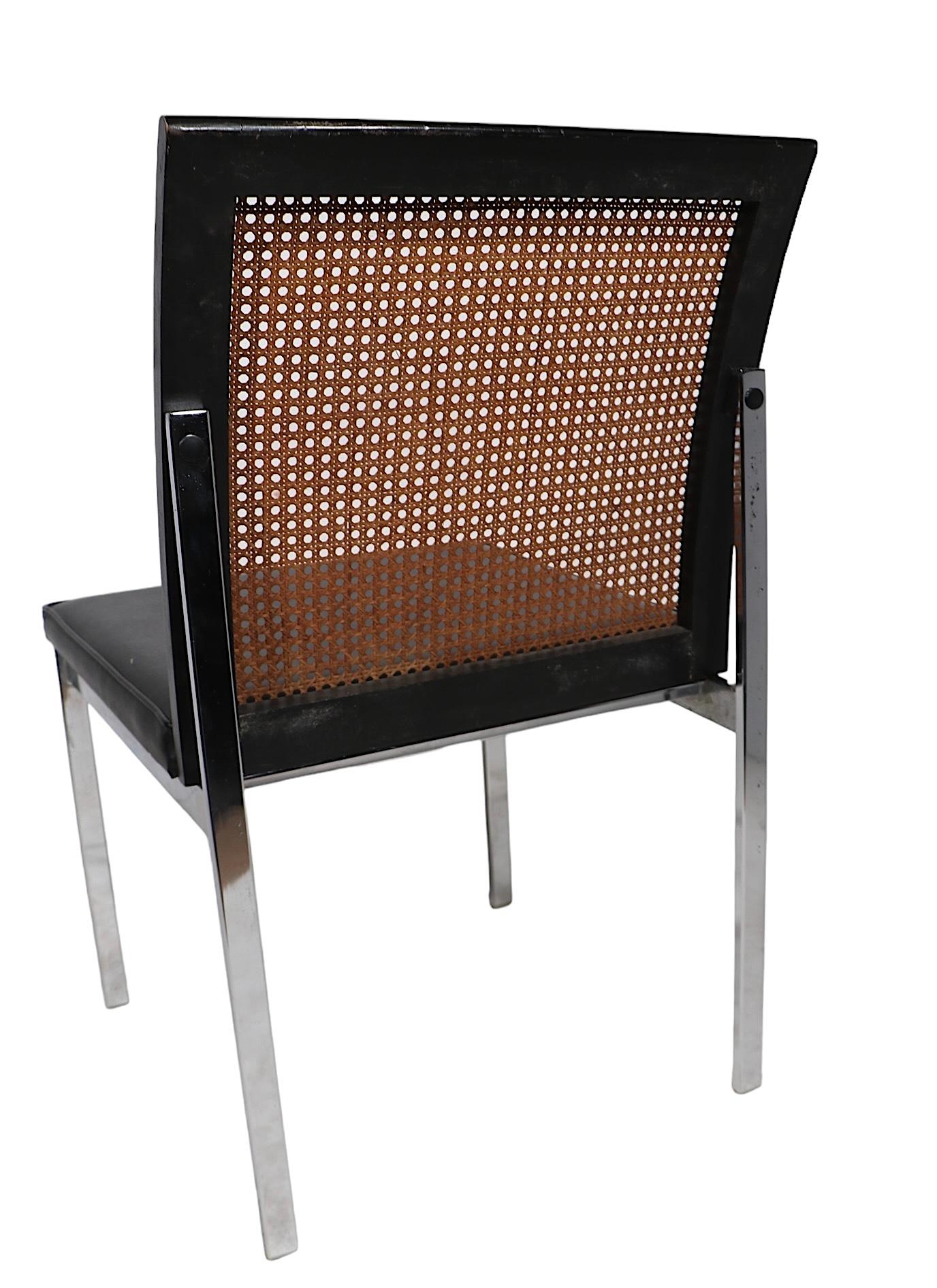American Set of Four Mid Century Dining Chairs by Paul McCobb for Lane Alta Vista