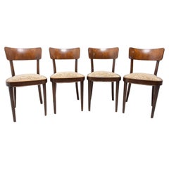 Set of Four Mid Century Dining Chairs, Czechoslovakia, 1950´s
