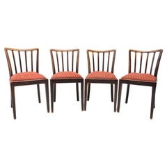 Set of Four Mid-Century Dining Chairs Thonet, Czechoslovakia, 1960's