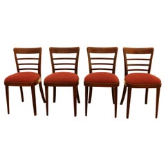 Set of Four Midcentury Dining Chairs Ton, Czechoslovakia, 1950s