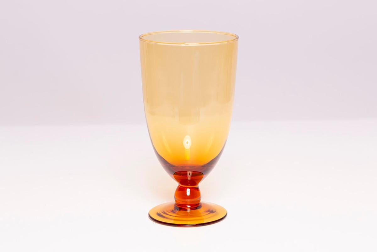 Satz von vier Gläsern und einer Zuckerdose aus der Mitte des Jahrhunderts, Murano, Europa, 1960er Jahre im Angebot 1