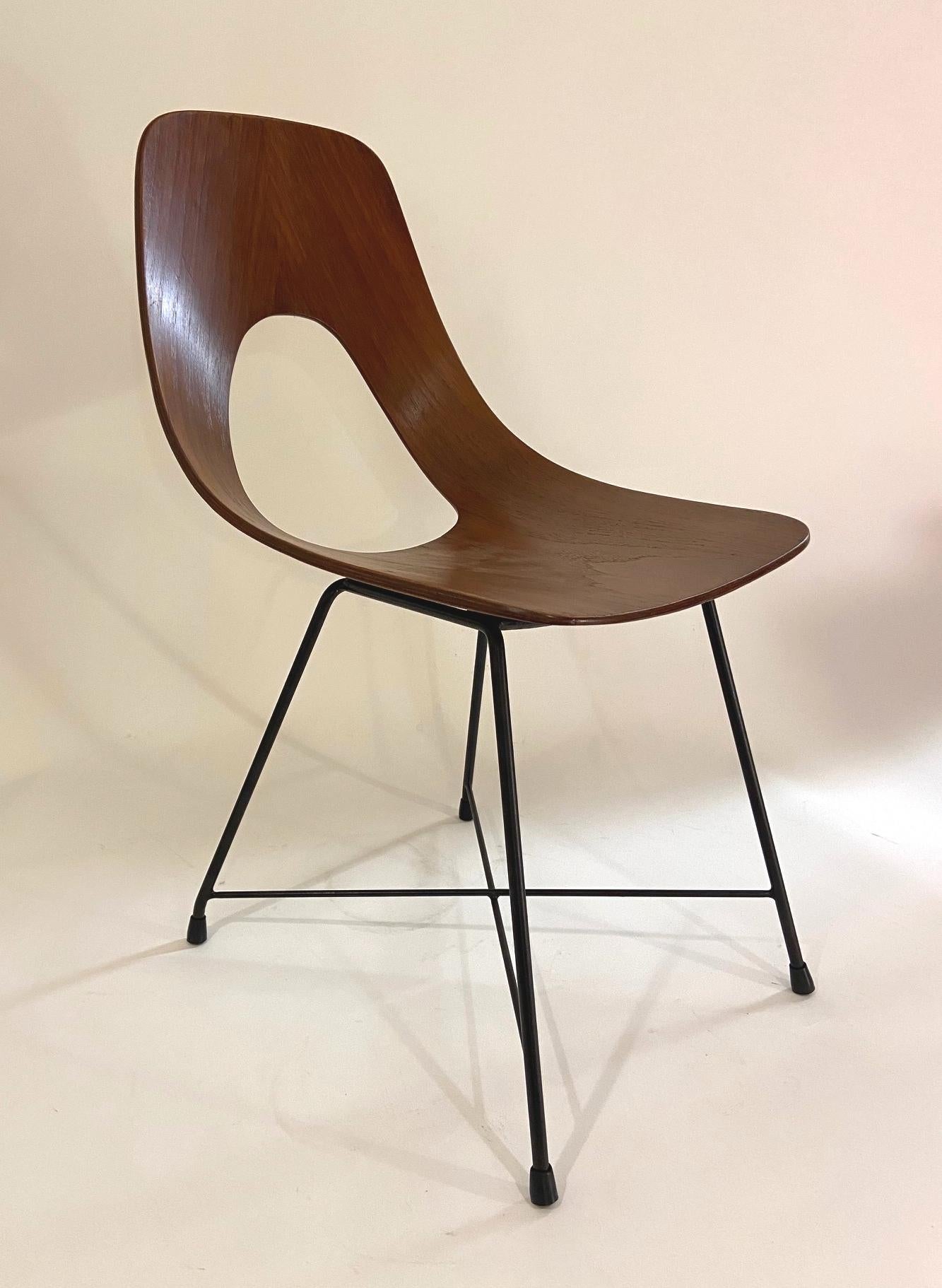 Mid-20th Century Set of Four Mid-Century Modern Augusto Bozzi 