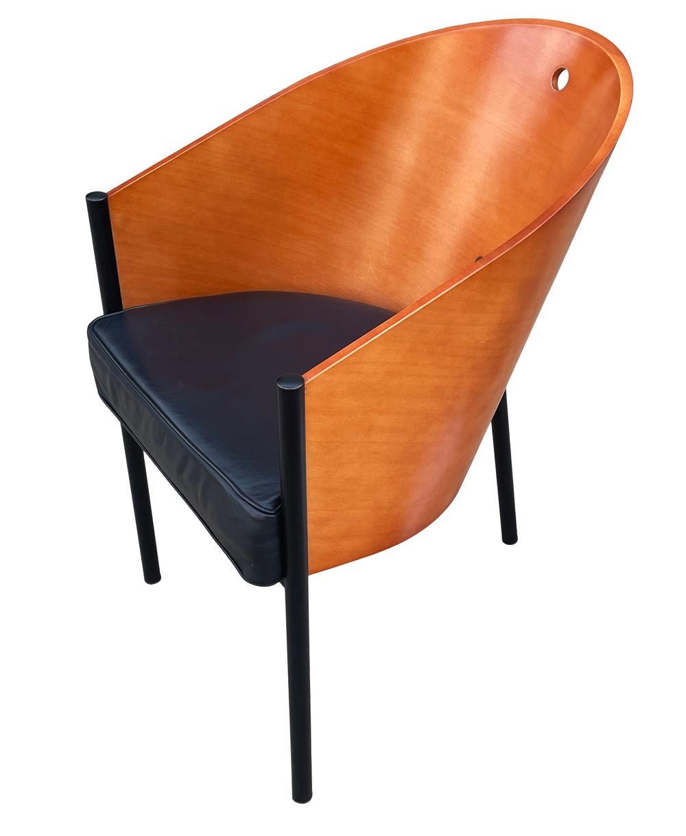 Ensemble de quatre chaises de salle à manger de style mi-siècle moderne par Philippe Starck pour Driade en vente 4