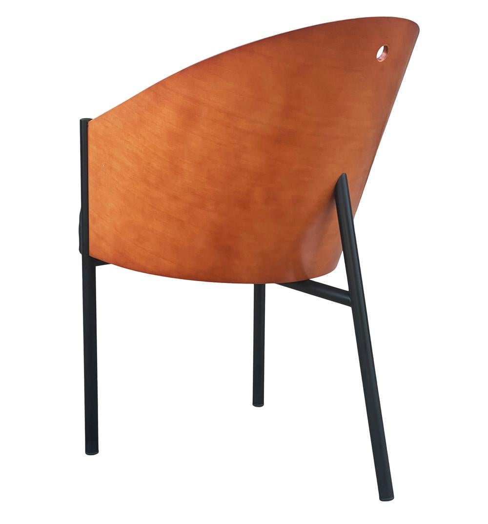 italien Ensemble de quatre chaises de salle à manger de style mi-siècle moderne par Philippe Starck pour Driade en vente