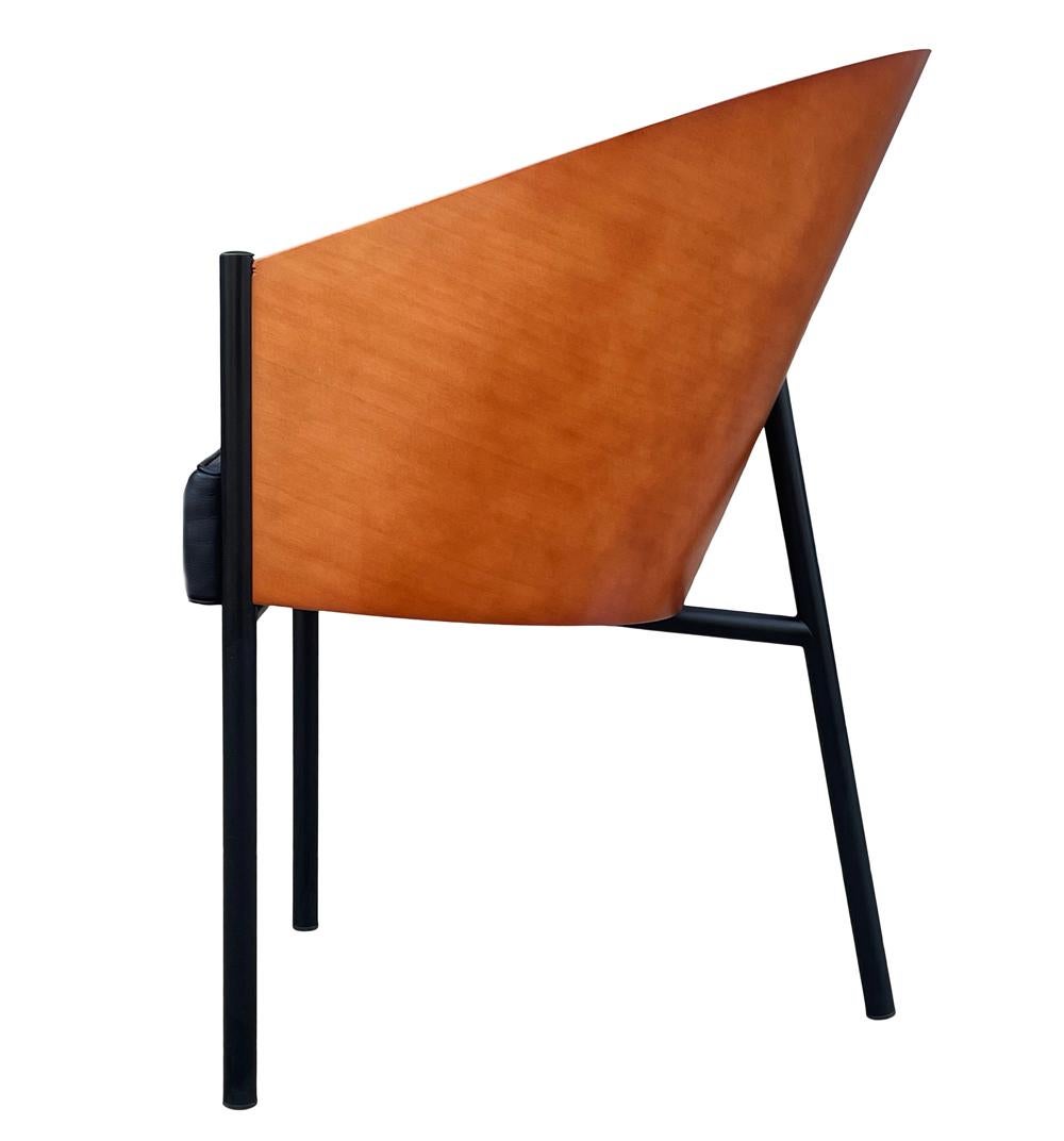 Ensemble de quatre chaises de salle à manger de style mi-siècle moderne par Philippe Starck pour Driade en vente 1