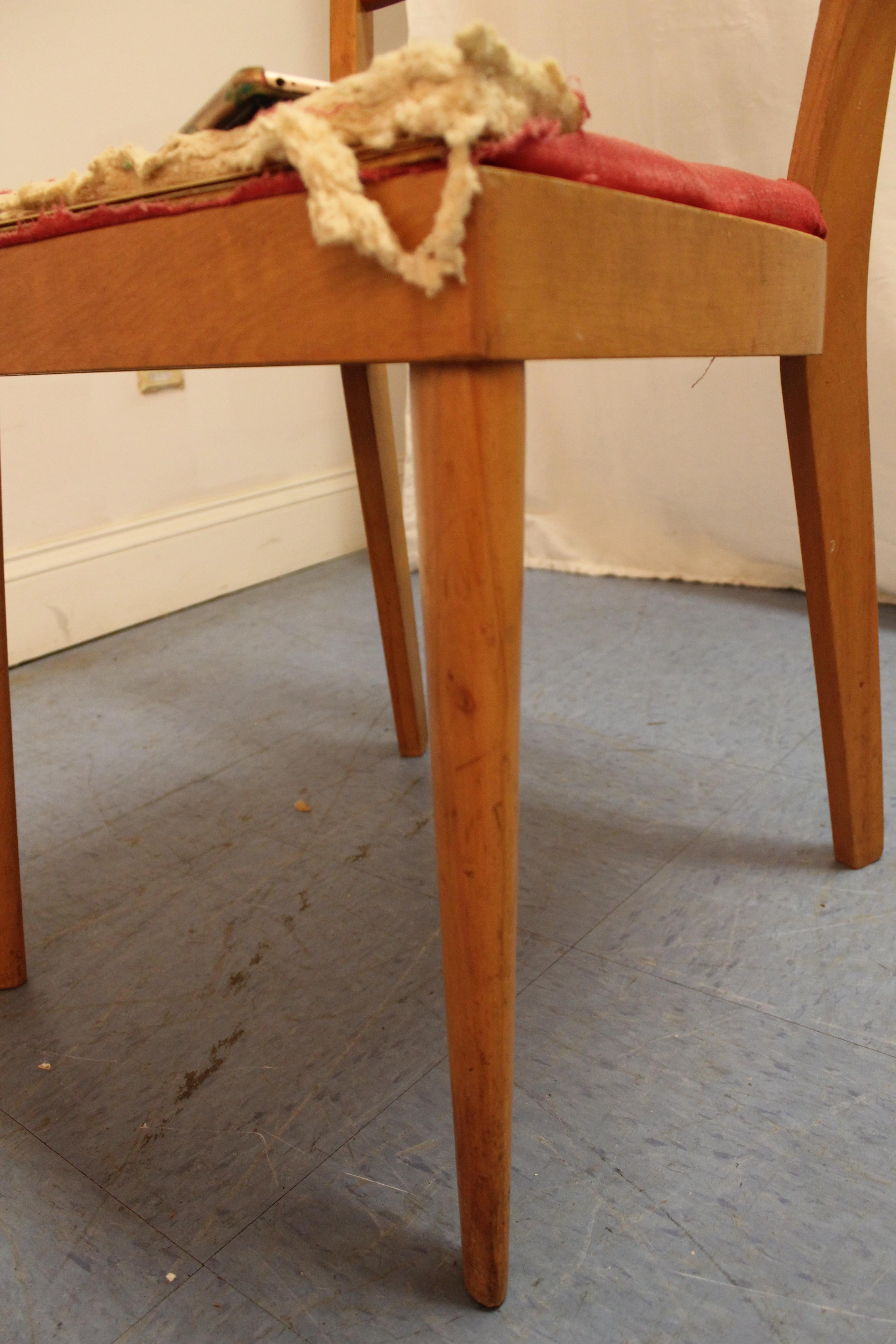 20th Century Set of Four Mid-Century Modern Heywood-Wakefield Cat's Eye Dining Chairs
