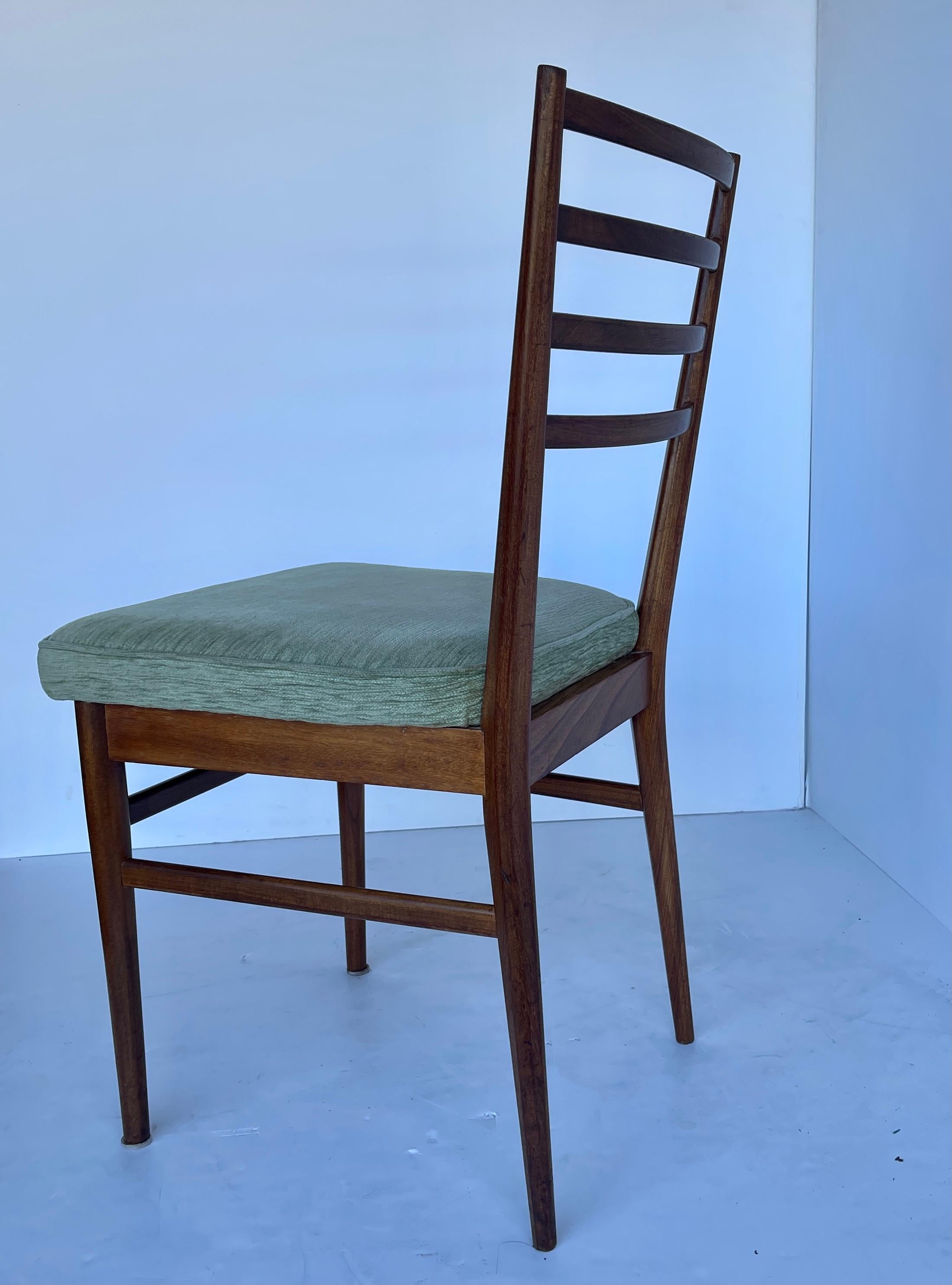 Set of Four Mid-Century Modern Meredew Teak Dining Chairs 5