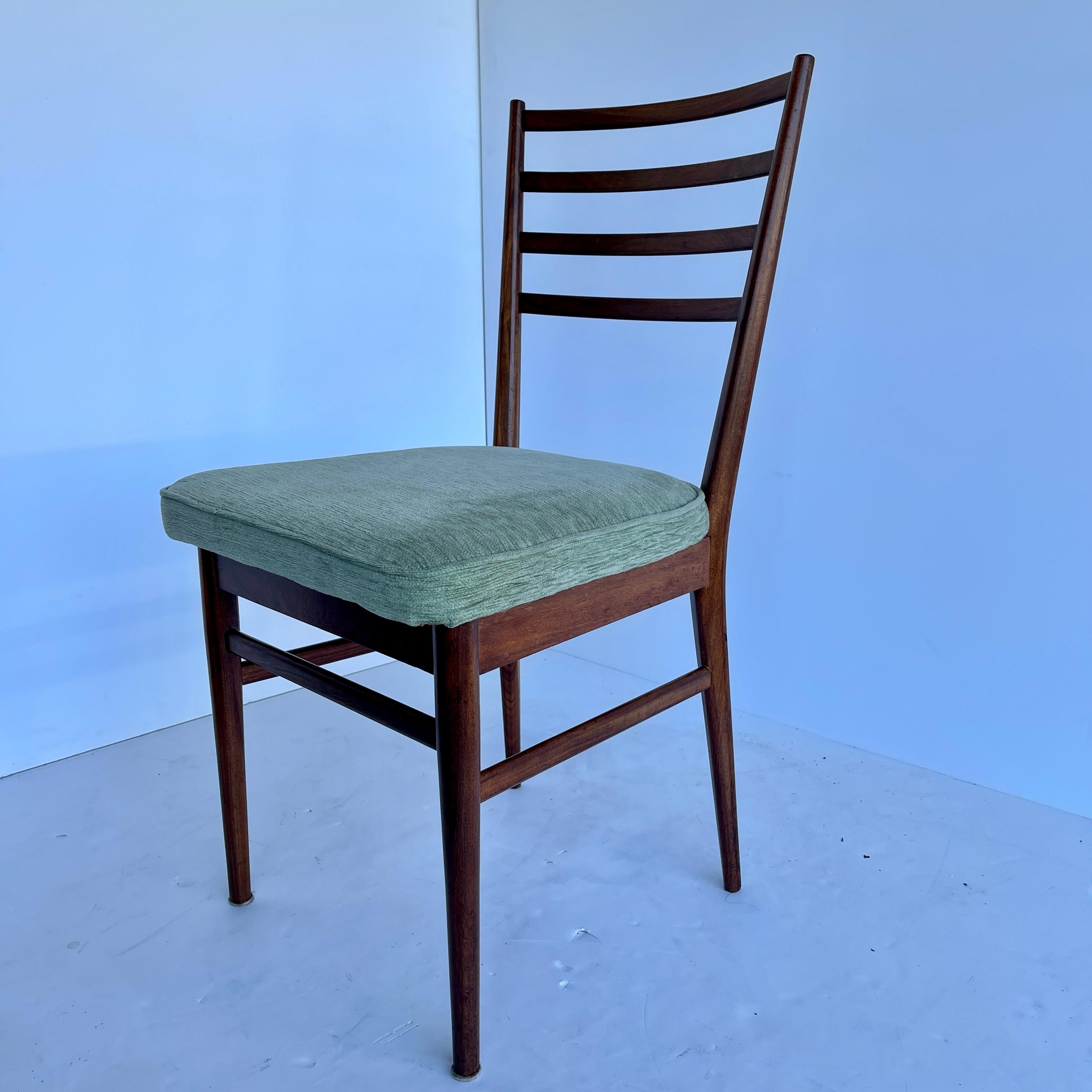 Set of Four Mid-Century Modern Meredew Teak Dining Chairs 2