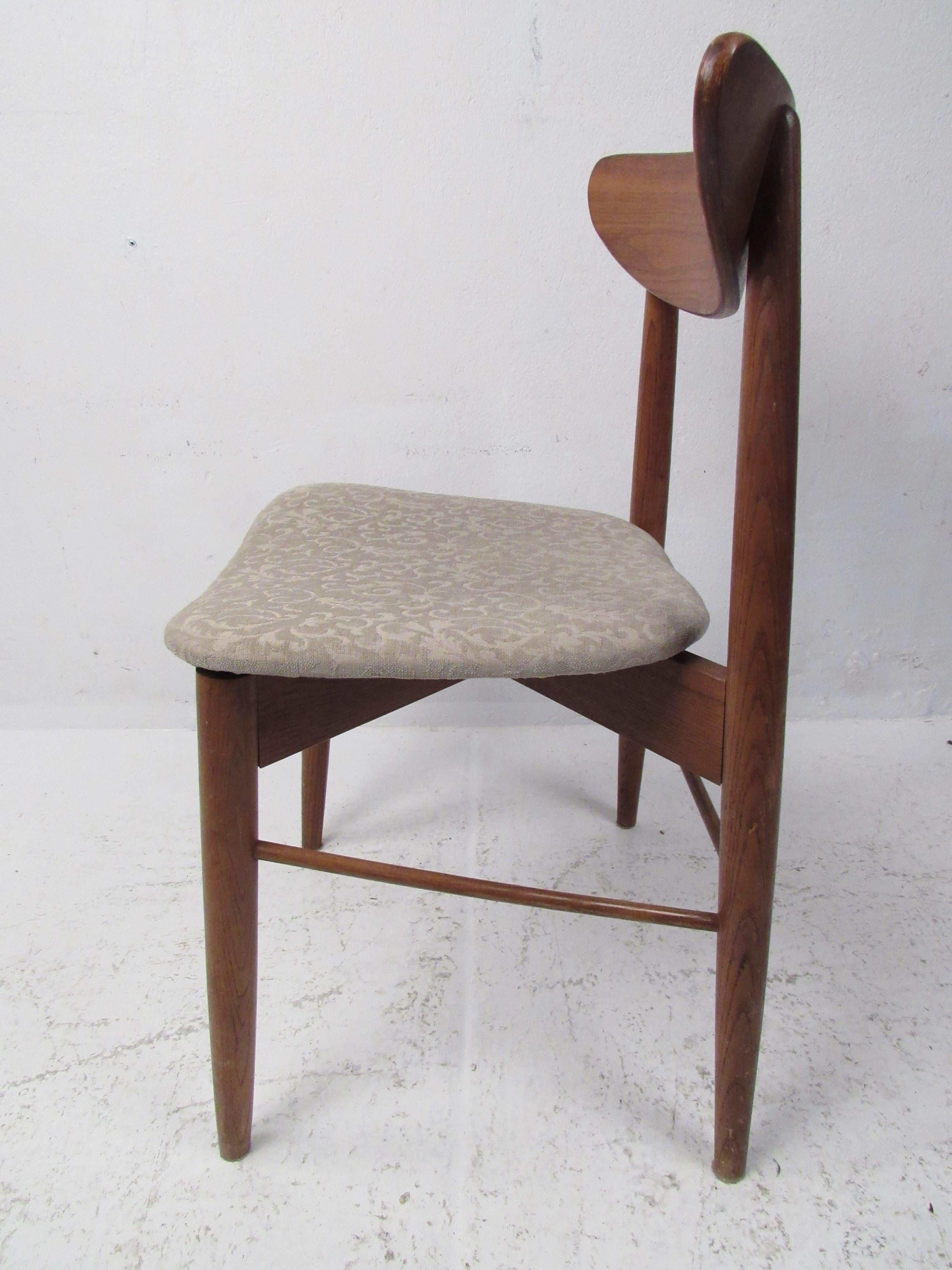 mid century dining chairs vintage