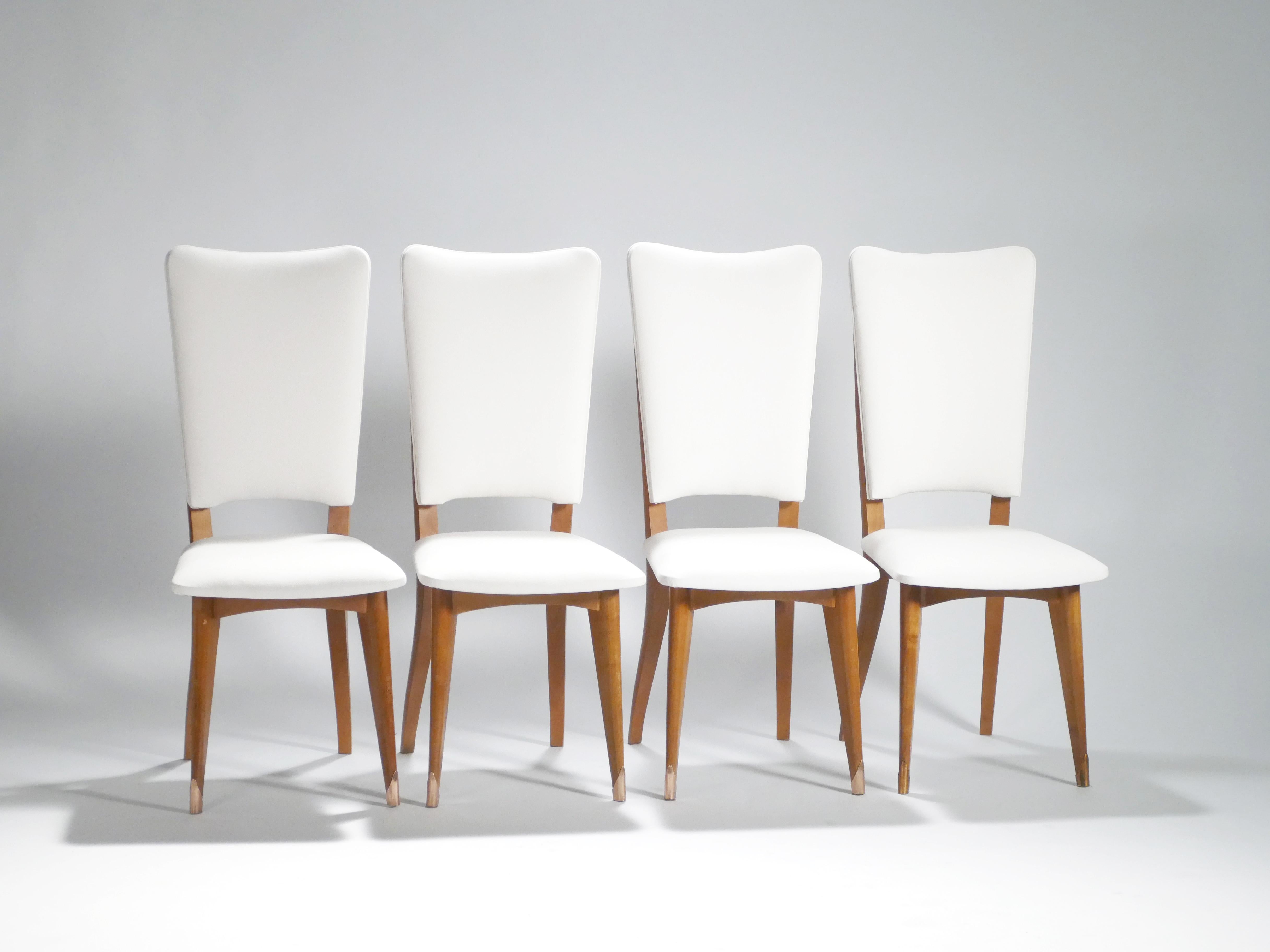 Scandinavian Modern Set of Four Midcentury Scandinavian Teak Chairs, 1960s