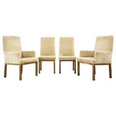 Set of Four Midcentury Bronzed Dining Chairs by Mastercraft