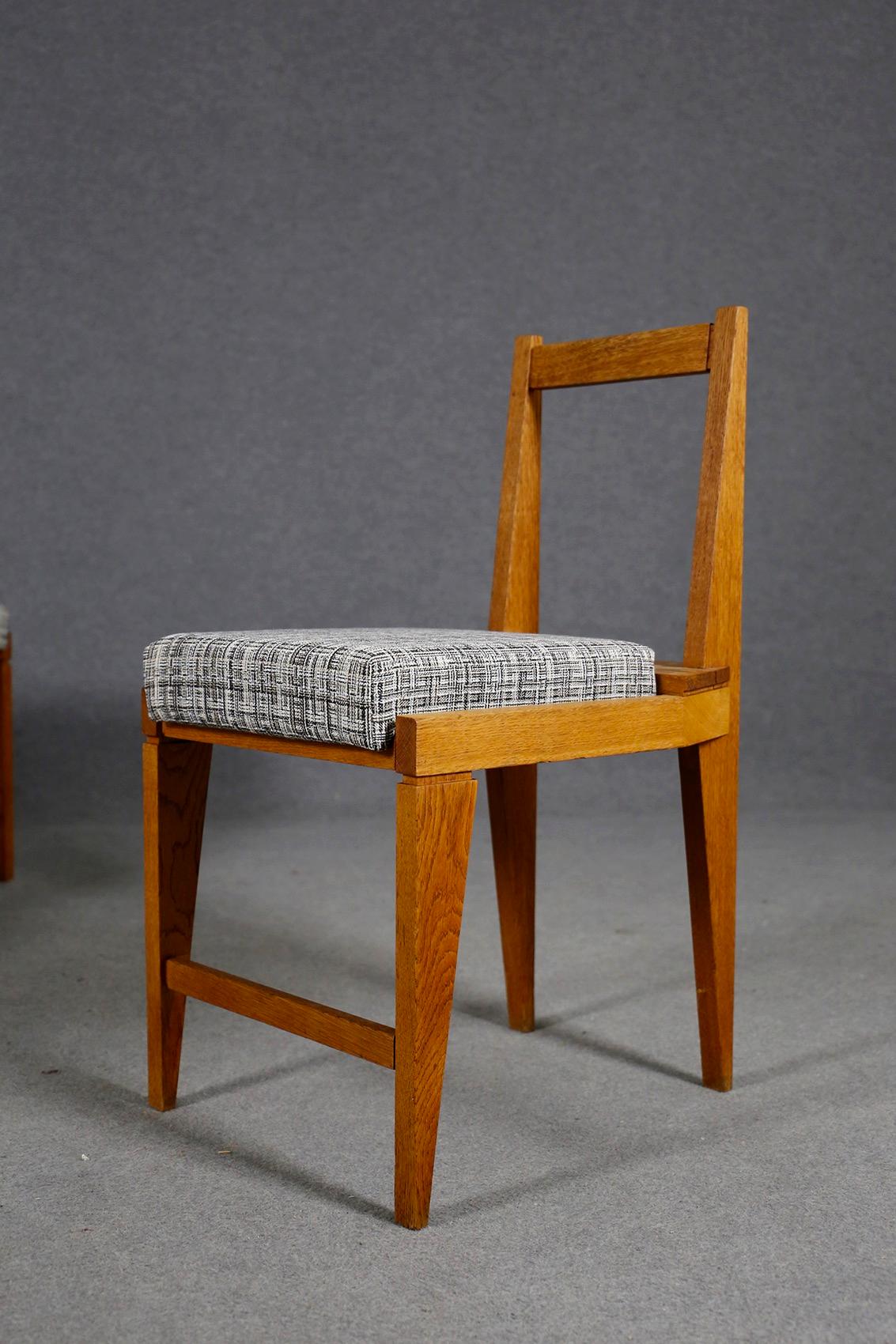 Set of Four Midcentury Chairs by Augusto Romano In Good Condition In Milano, IT