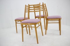 Set of Four Midcentury Dining Chairs by Interier Praha, 1970, Czechoslovakia