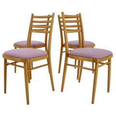 Set of Four Midcentury Dining Chairs by Interier Praha, 1970, Czechoslovakia