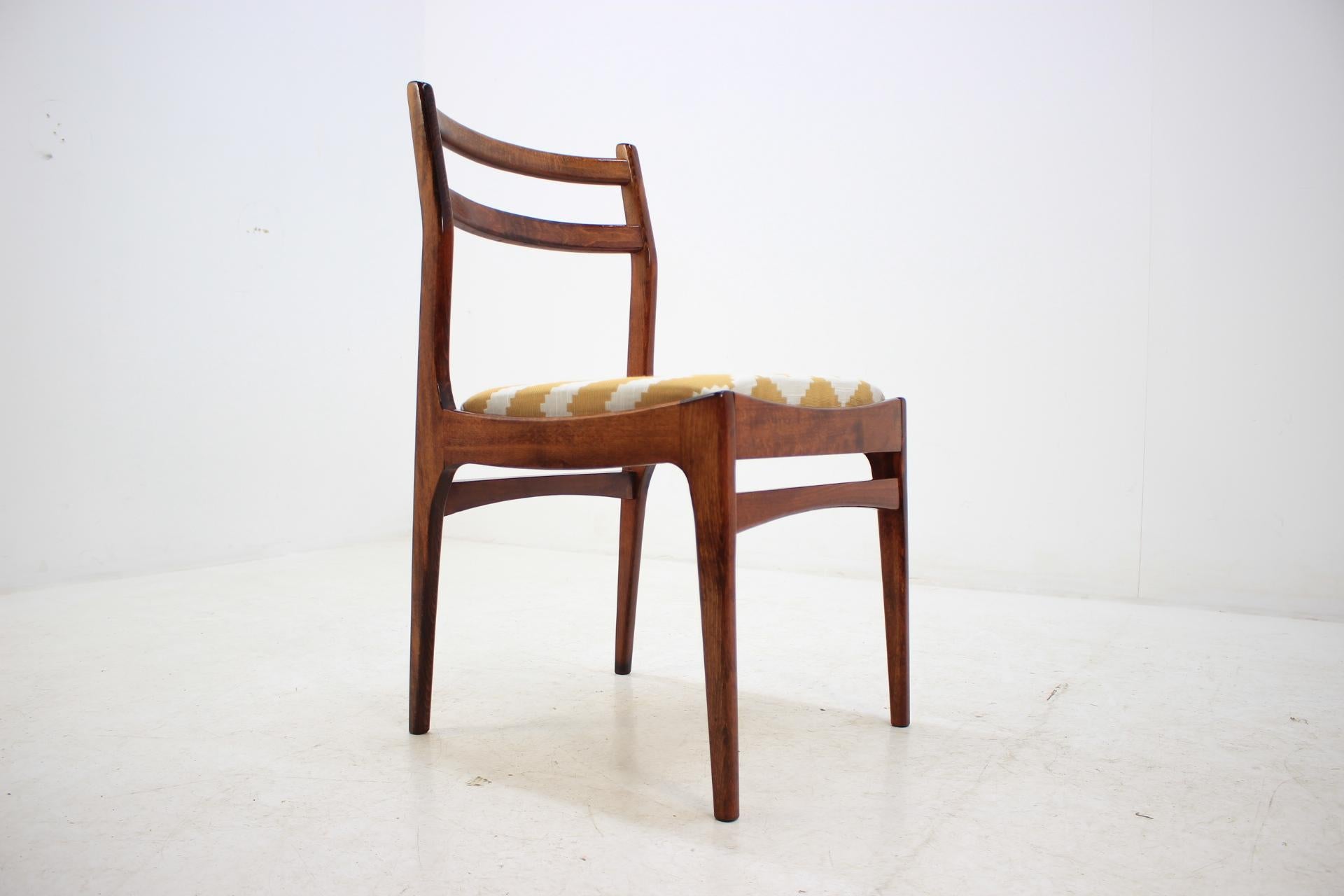 Mid-20th Century Set of Four Midcentury Dining Chairs, Denmark, 1960s For Sale