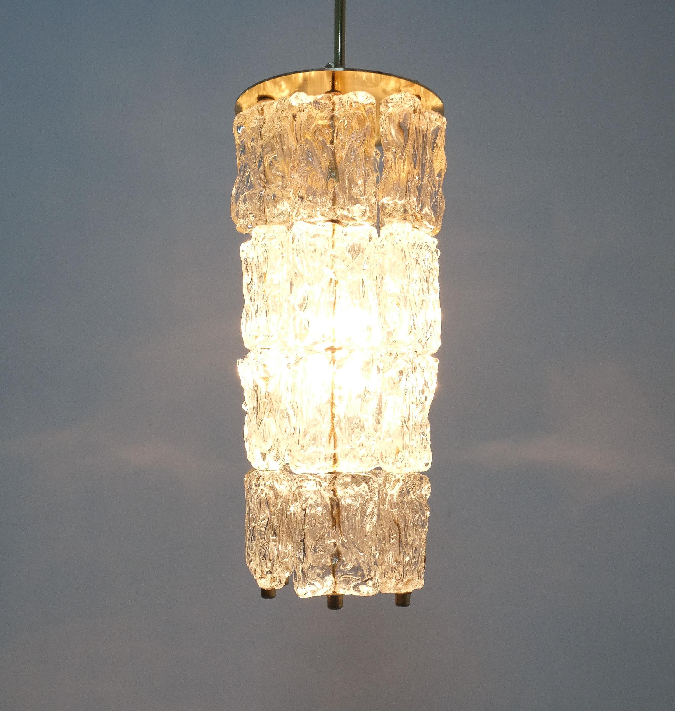 Midcentury Murano Glass Pendant Lamps by Barovier Toso, Italy 3