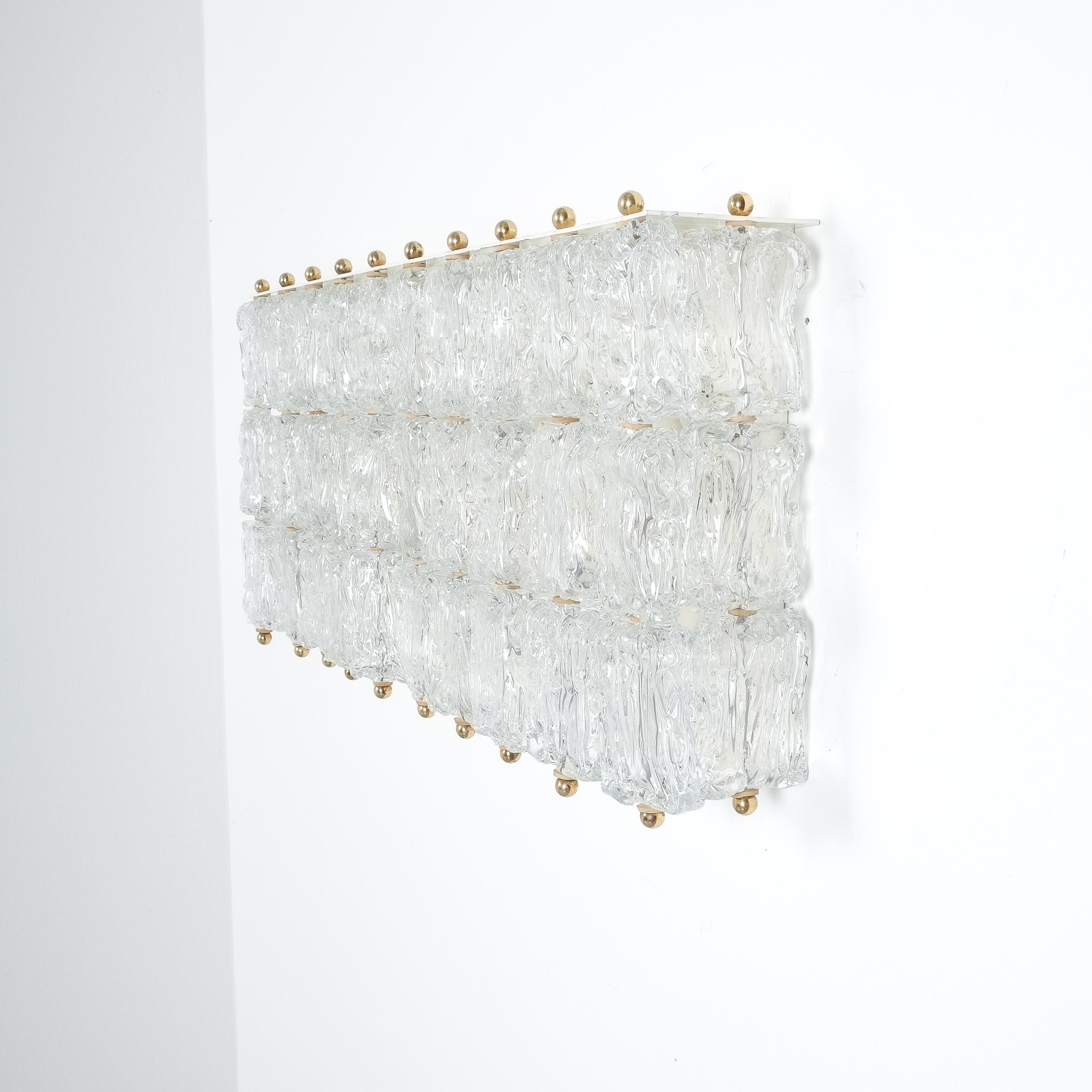 Midcentury Murano Glass Pendant Lamps by Barovier Toso, Italy 8