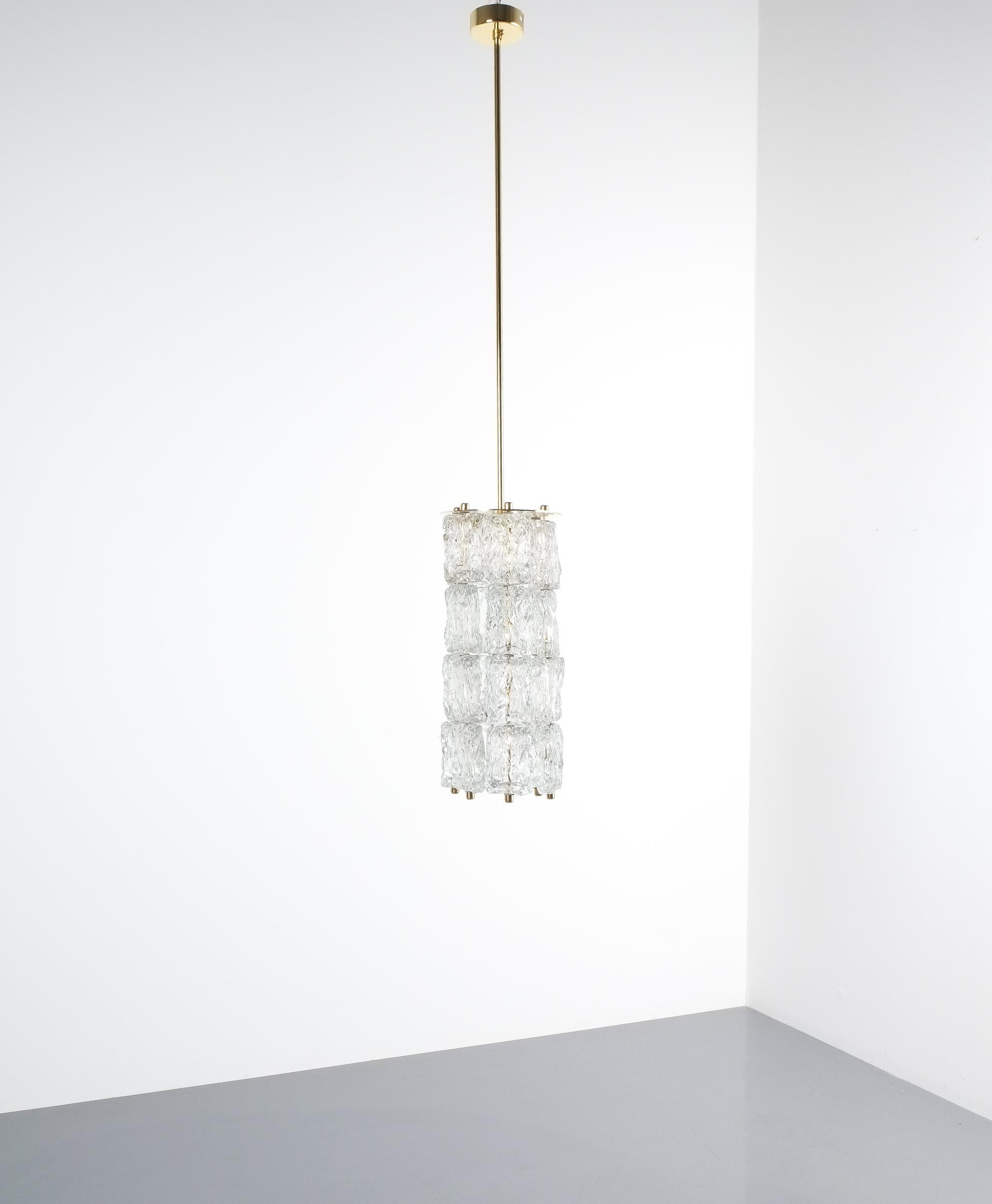 Midcentury Murano Glass Pendant Lamps by Barovier Toso, Italy In Good Condition In Vienna, AT
