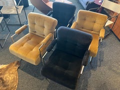 Set of Four Milo Baughman Armchairs for Thayer Coggin
