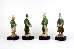 Set of Four Ming Musicians, 'Men'