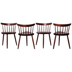 Set of Four Mira Chairs by George Nakashima, 1952