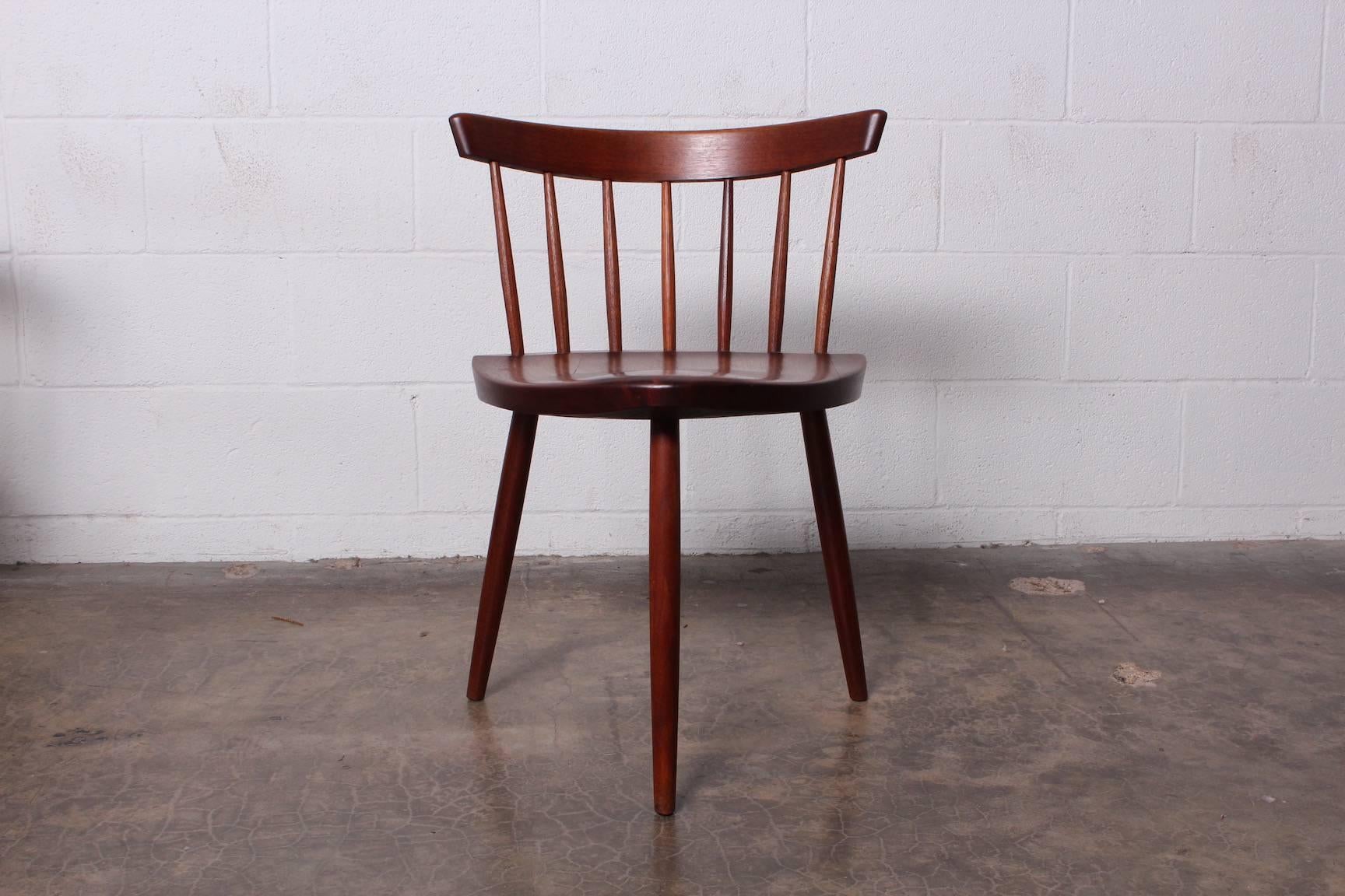 Set of Four Mira Chairs by George Nakashima, 1952 2